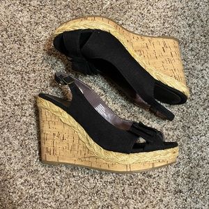 Madden Girl Peep Toe Wedges